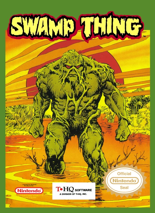 Jaquette de Swamp Thing
