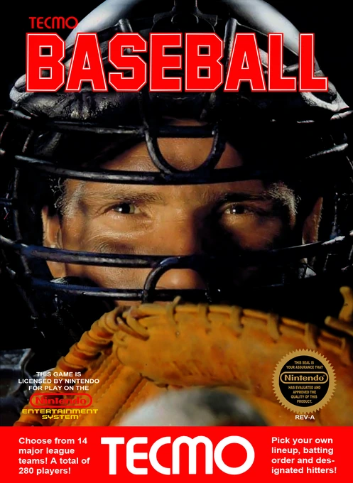 Jaquette de Tecmo Baseball