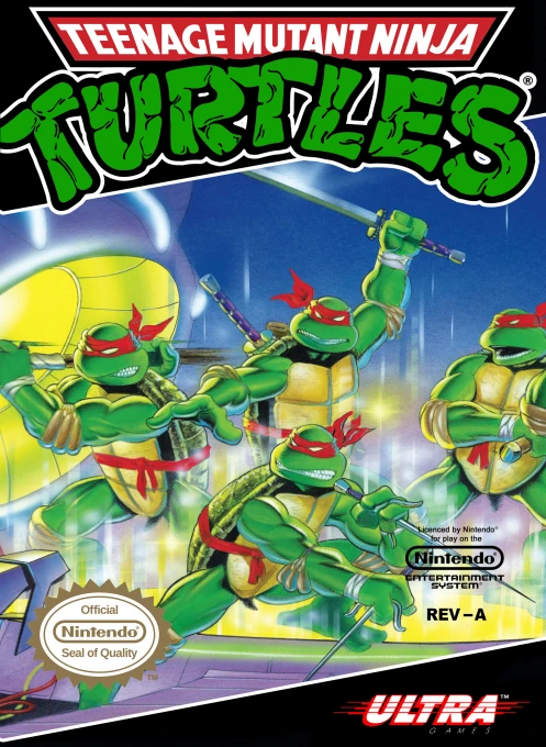 Jaquette de Teenage Mutant Ninja Turtles