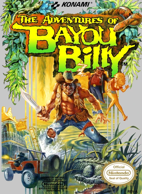 Jaquette de The Adventures of Bayou Billy