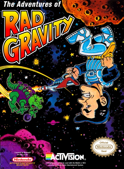 Jaquette de The Adventures of Rad Gravity
