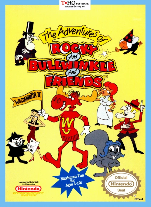 Jaquette de The Adventures of Rocky and Bullwinkle and Friends