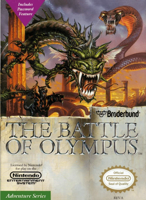 Jaquette de The Battle of Olympus