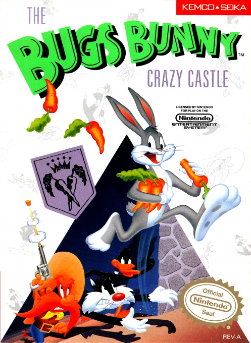 Jaquette de The Bugs Bunny Crazy Castle