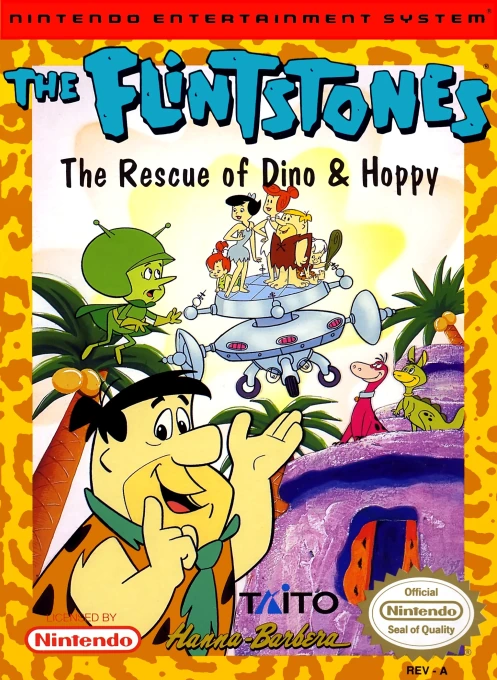 Jaquette de The Flintstones : The Rescue of Dino & Hoppy