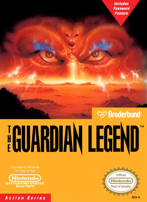 Jaquette de The Guardian Legend
