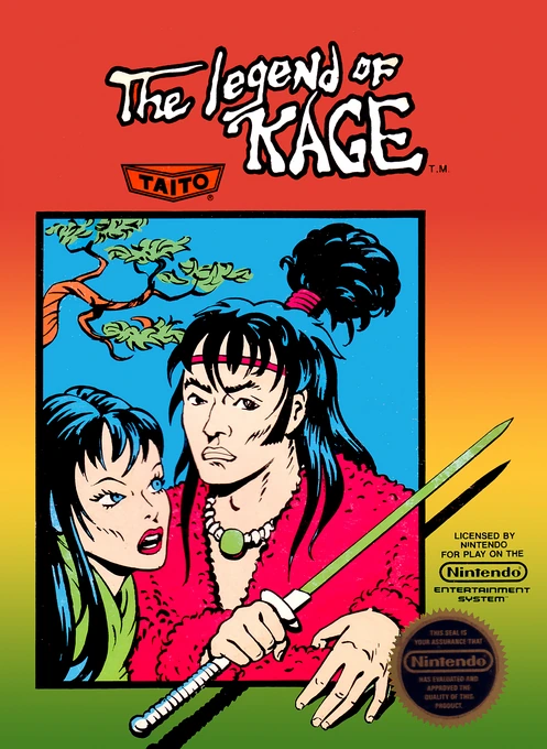 Jaquette de The Legend of Kage
