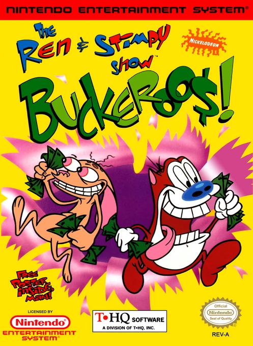 Jaquette de The Ren & Stimpy Show : Buckeroo$!