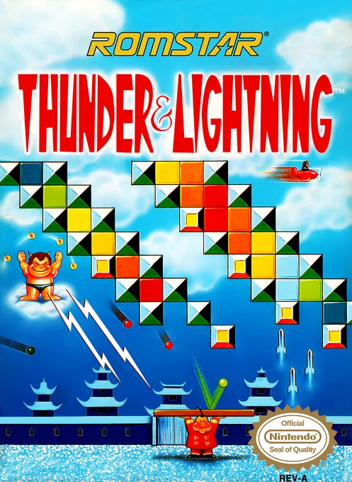 Jaquette de Thunder & Lightning