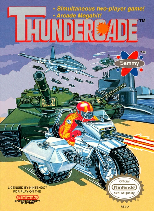 Jaquette de Thundercade