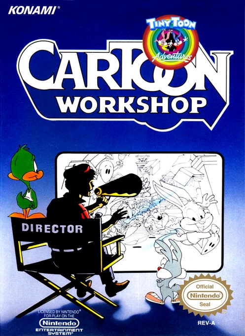 Jaquette de Tiny Toon Adventures : Cartoon Workshop