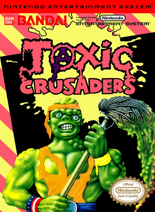 Jaquette de Toxic Crusaders