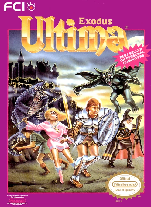 Jaquette de Ultima : Exodus