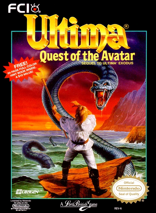 Jaquette de Ultima : Quest of the Avatar