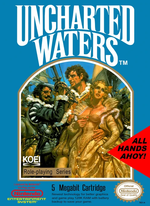Jaquette de Uncharted Waters