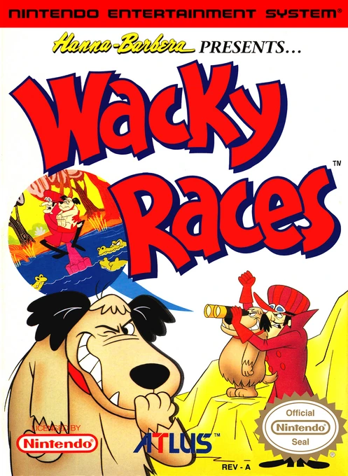 Jaquette de Wacky Races