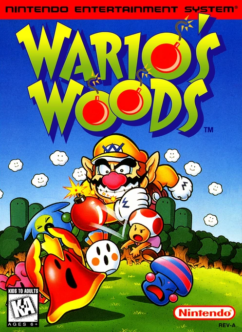 Jaquette de Wario's Woods