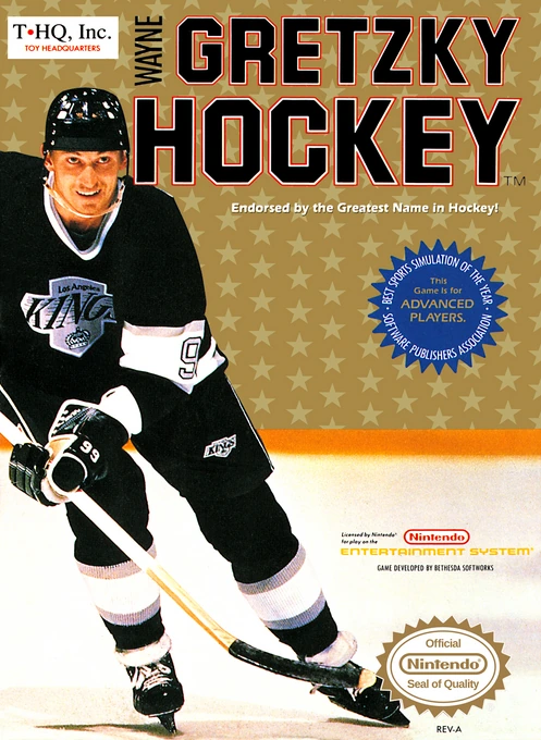 Jaquette de Wayne Gretzky Hockey