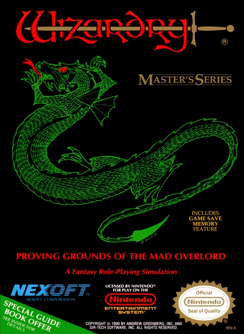 Jaquette de Wizardry : Proving Grounds of the Mad Overlord