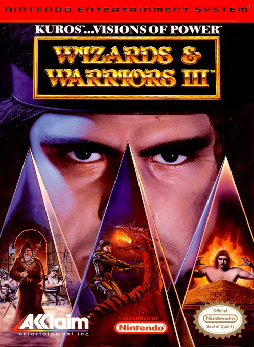 Jaquette de Wizards & Warriors III : Kuros...Visions of Power