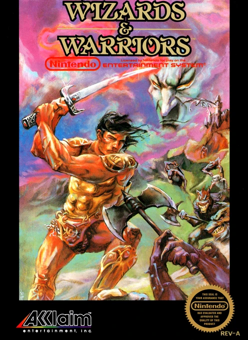 Jaquette de Wizards & Warriors