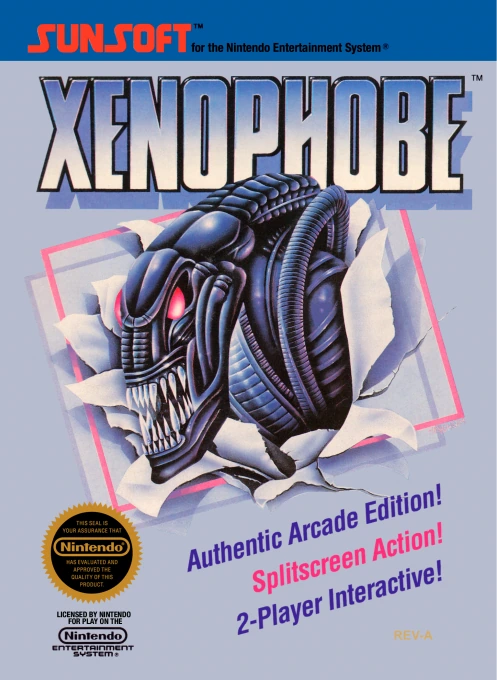 Jaquette de Xenophobe