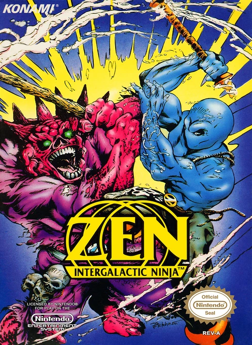 Jaquette de Zen : Intergalactic Ninja