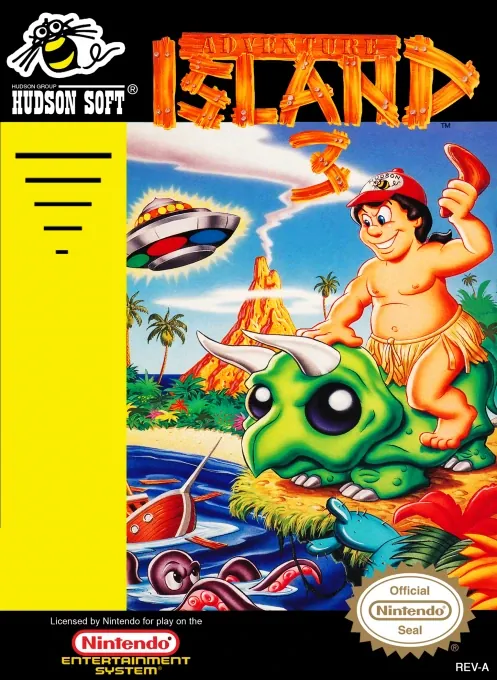 Jaquette de Adventure Island 3
