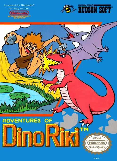 Jaquette de Adventures of Dino Riki