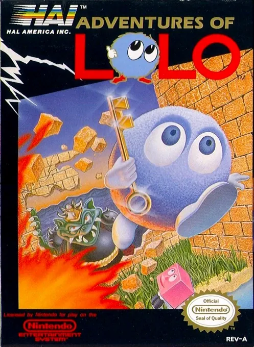 Jaquette de Adventures of Lolo