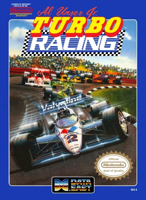 Jaquette de Al Unser Jr. Turbo Racing