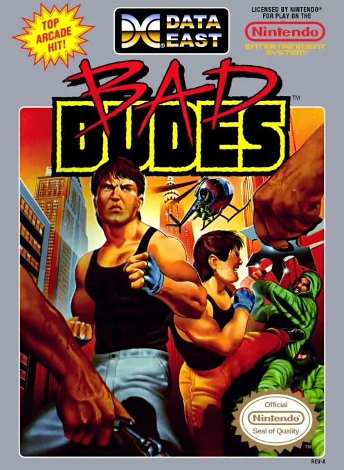 Jaquette de Bad Dudes