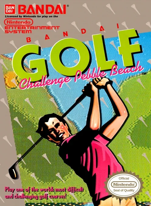 Jaquette de Bandai Golf : Challenge Pebble Beach