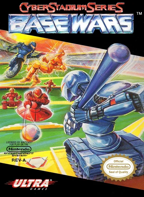 Jaquette de Cyber Stadium SerieS : Base Wars
