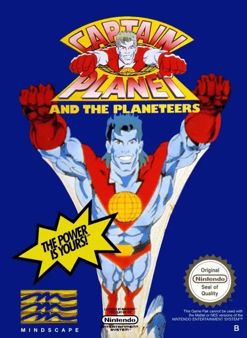 Jaquette de Captain Planet and the Planeteers