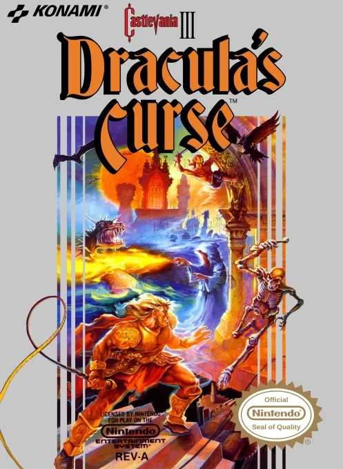 Jaquette de Castlevania III : Dracula's Curse