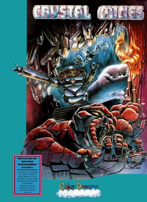 Jaquette de Crystal Mines