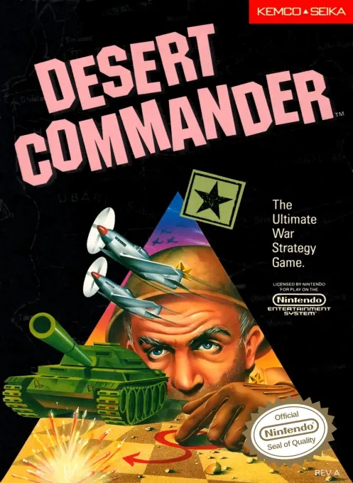 Jaquette de Desert Commander