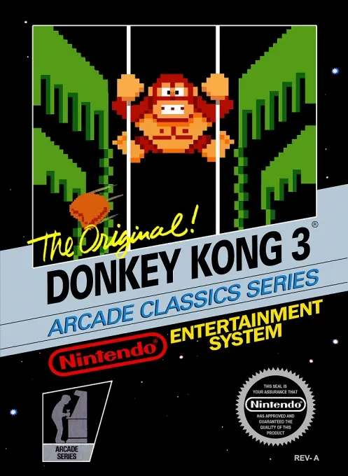 Jaquette de Donkey Kong 3