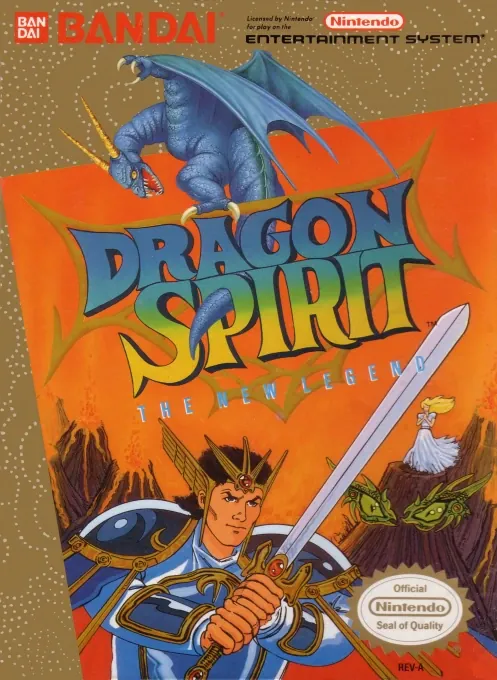 Jaquette de Dragon Spirit : The New Legend