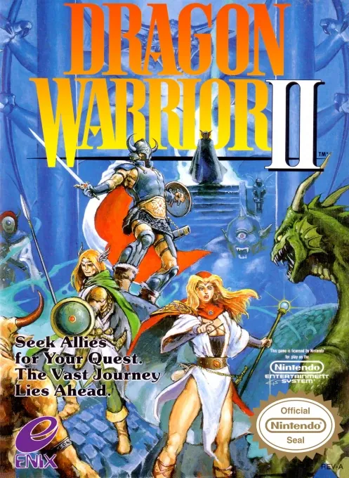 Jaquette de Dragon Warrior II