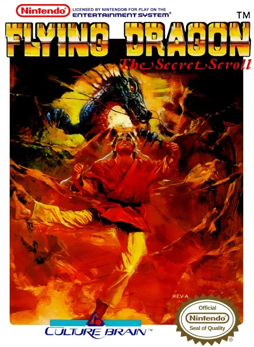 Jaquette de Flying Dragon : The Secret Scroll