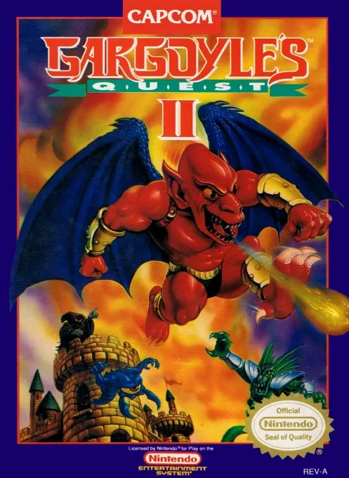 Jaquette de Gargoyle's Quest II