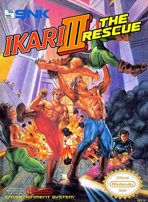 Jaquette de Ikari III : The Rescue