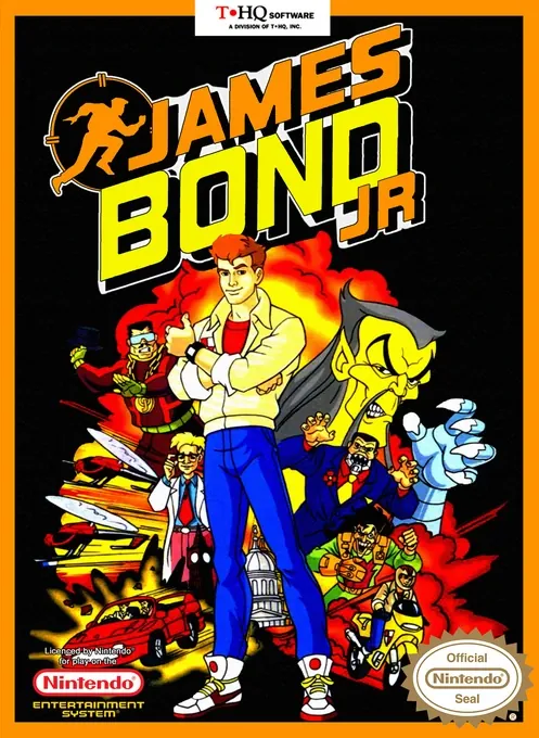 Jaquette de James Bond Jr