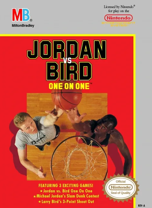 Jaquette de Jordan vs Bird : One On One