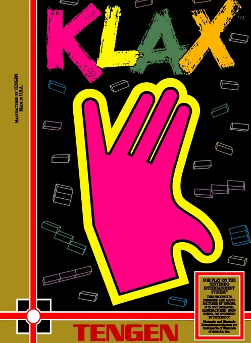 Jaquette de Klax