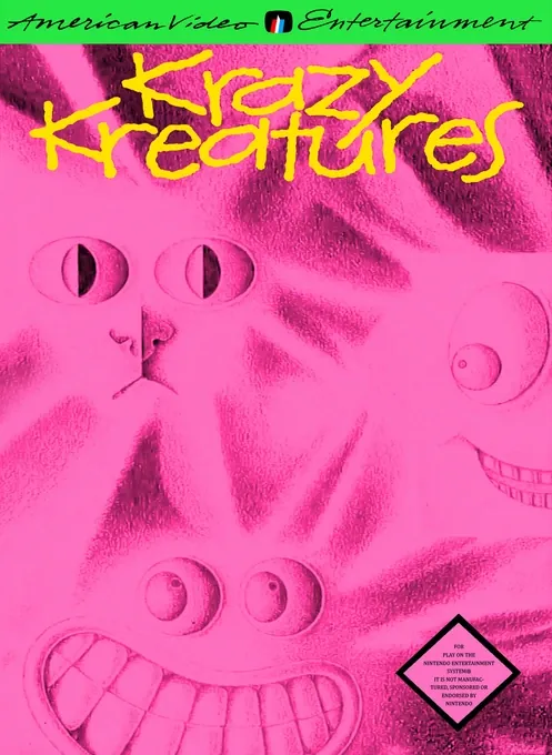 Jaquette de Krazy Kreatures
