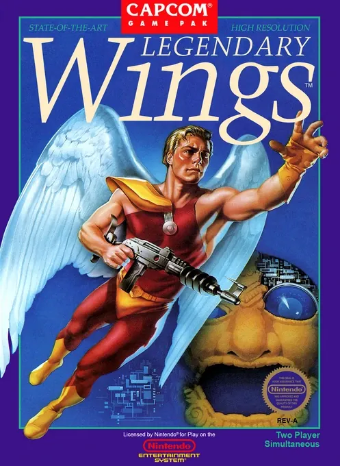 Jaquette de Legendary Wings