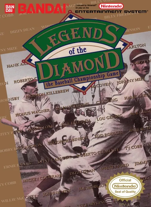 Jaquette de Legends of the Diamond : The Baseball Championship Game